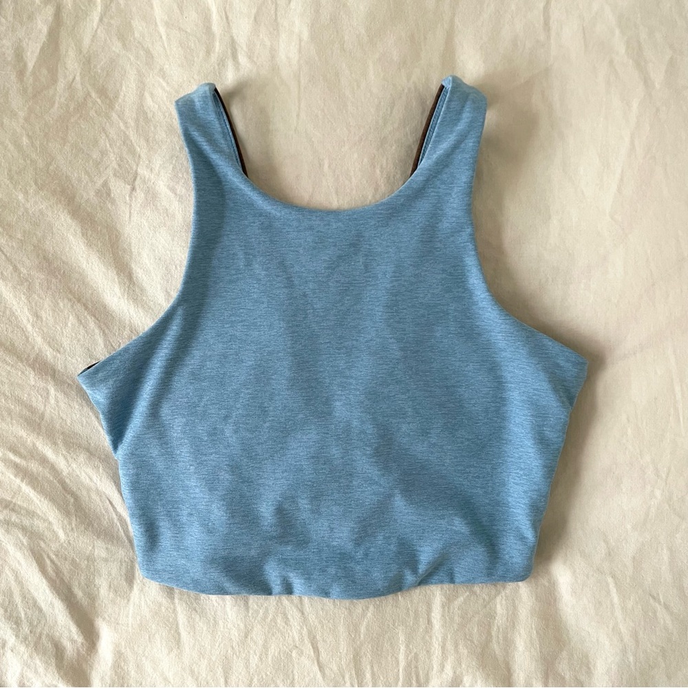 outdoor voices venus cropped workout tank